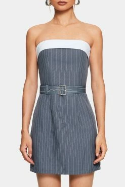 SOLADO Colorblock Stripe Print Tube Mini Dress With Belt -Solado Sales Shop jpeg 772348a4 2b7a 41df ba8f 3c7889ede152 1800x1800