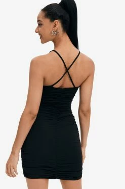 Alternative view of Solado Plunging Neck Cut Out Bodycon Mini Dress