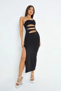 Solado One Shoulder Cut Out Split Hem Maxi Dress -Solado Sales Shop jpeg 7c89fcc7 1cd2 4e58 be0f ee15b3402df4 1800x1800
