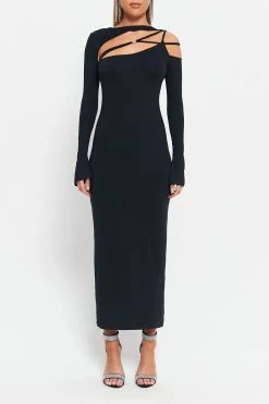 SOLADO Cut Out Cold Shoulder Bodycon Maxi Dress -Solado Sales Shop jpeg 7cb15541 dd71 4a88 8464 088f963e7ff4 1800x1800