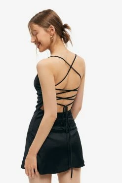 Solado Satin Lace Up Backless Solid Mini Dress 22 Solado Satin Lace Up Backless Solid Mini Dress -Solado Sales Shop jpeg 7e6704a4 05df 416b a3bd 712ed28f2628 1800x1800