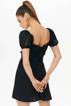 Solado Puff Sleeve Floral Lace Tie Front Mini Dress -Solado Sales Shop jpeg 7f0651a2 aa83 4246 880f a9ec726e1f79 1800x1800