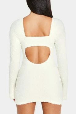 SOLADO Square Neck Fluffy Cut Out Long Sleeve Mini Dress -Solado Sales Shop jpeg 806418d3 c41c 4bd1 8ca6 537b49b58959 1800x1800