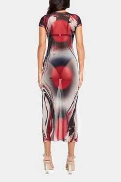 Solado Abstract Print Split Hem Short Sleeve Mesh Midi Dress Without Underwaer 13 Solado Abstract Print Split Hem Short Sleeve Mesh Midi Dress Without Underwaer -Solado Sales Shop jpeg 8088c6fa 53a6 49a7 80e5 0c21b157b3cc 1800x1800