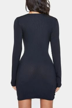 SOLADO Cut Out Asymmetrical Hem Long Sleeve Mini Dress -Solado Sales Shop jpeg 811ef150 2a75 4d15 9cb0 6780bcf99aa9 1800x1800