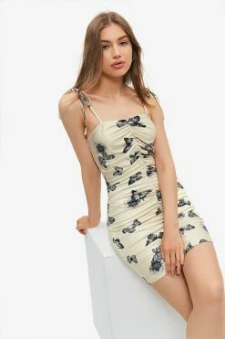 Solado Butterfly Print Tie Strap Ruched Mini Dress -Solado Sales Shop jpeg 819b6cff af8d 45c5 ab6d 10486c7b4d44 1800x1800