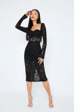 SOLADO Sweetheart Lace Splicing Long Sleeve Midi Dress 10 SOLADO Sweetheart Lace Splicing Long Sleeve Midi Dress -Solado Sales Shop jpeg 896e7a42 0acb 40b9 9153 f4786fa20370 1800x1800
