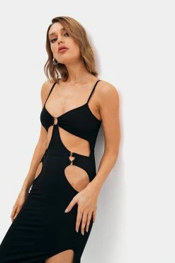 SOLADO Plunging Neck Cut Out Split Hem Backless Midi Dress -Solado Sales Shop jpeg 8b8c85cb ef82 40a1 adf6 35e6efe84932 1800x1800