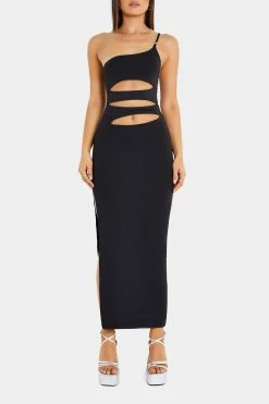 Solado One Shoulder Cut Out Split Hem Maxi Dress -Solado Sales Shop jpeg 8e7cdb09 b4cb 486d 8de4 f267419c181b 1800x1800