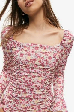 Solado Square Neck Floral Print Ruched Mini Dress -Solado Sales Shop jpeg 904d103b 4220 4a29 ab76 0daa90c85a6b 1800x1800