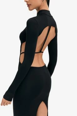 Solado Mock Neck Open Back Split Hem Long Sleeve Midi Dress -Solado Sales Shop jpeg 9084d19f 117b 416a 8b46 91ee7b0bc2f4 1800x1800