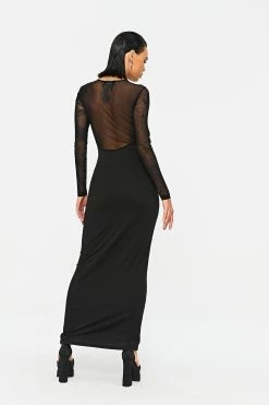 SOLADO Mesh Splicing Long Sleeve Bodycon Maxi Dress -Solado Sales Shop jpeg 90903840 6e59 4ef0 8d39 2ea453afe9b1 1800x1800