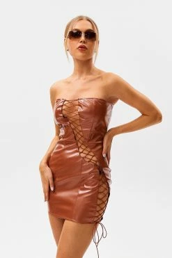 Solado Off Shoulder Lace Up PU Leather Mini Dress 7 Solado Off Shoulder Lace Up PU Leather Mini Dress -Solado Sales Shop jpeg 90d5f56b 6256 4b31 acd5 25a6fc075da2 1800x1800