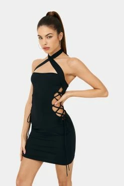 SOLADO Halter Neck Lace Up Side Backless Mini Dress 10 SOLADO Halter Neck Lace Up Side Backless Mini Dress -Solado Sales Shop jpeg 94b9fc24 b8e9 4a2a 8033 ce2a7ffada60 1800x1800