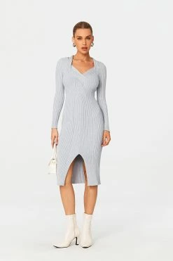 Solado Halter Neck Twist Front Split Hem Sweater Dress -Solado Sales Shop jpeg 9591328b a46c 41df bb13 cc29b2e727fc 1800x1800