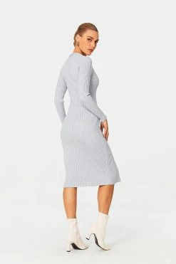 Solado Halter Neck Twist Front Split Hem Sweater Dress -Solado Sales Shop jpeg 960b5be2 c0d8 4d0c bba3 0421cecb84fa 1800x1800