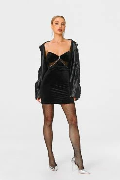 SOLADO Plunging Neck Rhinestone Decor Mesh Splicing Mini Dress -Solado Sales Shop jpeg 97b158e0 9c94 4dcc b84f b7a5432352a8 1800x1800