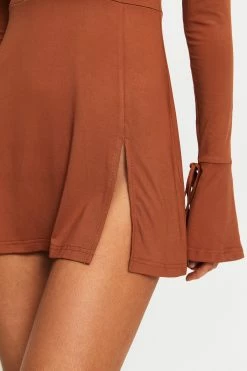 SOLADO Plunging Neck Split Hem Long Sleeve Mini Dress 11 SOLADO Plunging Neck Split Hem Long Sleeve Mini Dress -Solado Sales Shop jpeg 981bf51b 0ec1 40a9 9f91 ce44907dc9c1 1800x1800