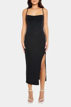 Solado Cowl Neck Split Hem Backless Solid Midi Dress -Solado Sales Shop jpeg 99a1cfb3 19f7 4f4f a9de 0e3897b6e4d6 1800x1800