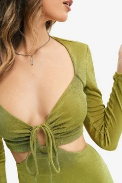 Solado Plunging Neck Cut Out Tie Front Mini Dress -Solado Sales Shop jpeg 9ba49094 0c74 4c10 ac72 d82aa454d77f 1800x1800