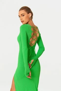 Solado Lace Up Open Back Split Hem Long Sleeve Midi Dress -Solado Sales Shop jpeg 9c0970f8 2759 4a62 9f24 0503f69383b1 1800x1800