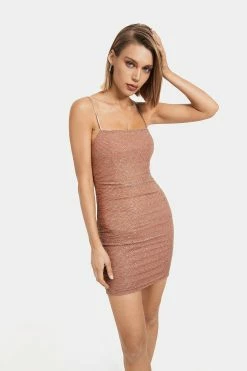 Alternative view of Solado Sequin Cami Backless Bodycon Mini Dress