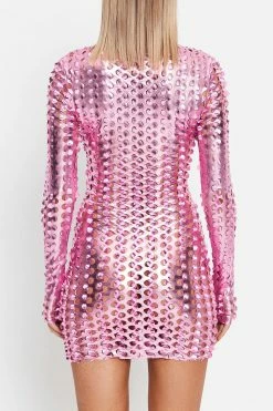 SOLADO Vinly Cut Out Long Sleeve Sheen Mini Dress -Solado Sales Shop jpeg 9fc351ff 2ede 4bb9 ba8d 5f879eaa063e 1800x1800