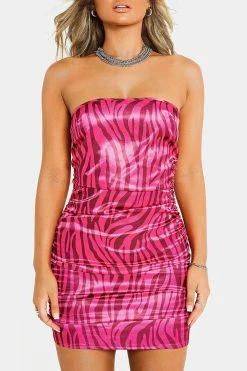 SOLADO Zebra Print Ruched Tube Bodycon Mini Dress -Solado Sales Shop jpeg a1f14f37 464b 4e74 9f8d b36f8ade83df 1800x1800