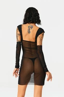Solado Square Neck Mesh Mini Dress Without Panty -Solado Sales Shop jpeg a6de8d97 515a 43ac 84a0 ed2259bca48e 1800x1800