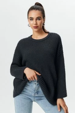 Solado Oversize Solid Rib-knit Sweater -Solado Sales Shop jpeg ade9757f d26b 4045 bec5 d3f5a24e4be6 1800x1800