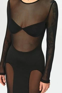 SOLADO Mesh Splicing Long Sleeve Bodycon Maxi Dress -Solado Sales Shop jpeg bf99ffaf fe1d 41f4 a0e7 215642139145 1800x1800