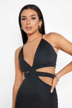 Solado Plunging Neck Cut Out Split Hem Midi Dress -Solado Sales Shop jpeg c2160f28 ffae 4e80 bbab 6f62d9962185 1800x1800