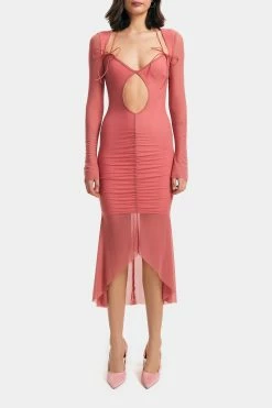 Solado Cut Out Flared Sleeve Mesh Hem Ruched Midi Dress 12 Solado Cut Out Flared Sleeve Mesh Hem Ruched Midi Dress -Solado Sales Shop jpeg c3a8db0f 2030 4372 95cf 3827004a84c8 1800x1800
