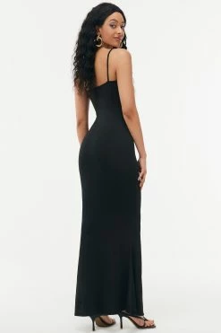 Alternative view of Solado Solid Backless Cami Bodycon Maxi Dress