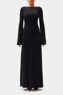 SOLADO Open Back Flared Sleeve Cinched Waist Maxi Dress -Solado Sales Shop jpeg ccf85c0d 7085 4a81 83ea 57d0febf2b3d 1800x1800