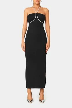 SOLADO Halter Neck Rhinestone Decor Split Hem Maxi Dress -Solado Sales Shop jpeg d1d3bc34 a949 402b a885 d8d6c7ed97cb 1800x1800