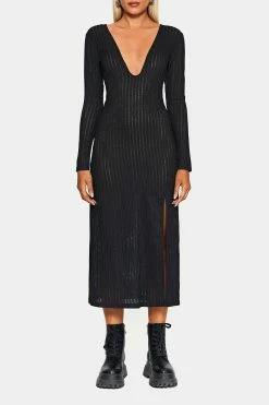 SOLADO Plunging Neck Stripe Knitted Split Hem Midi Dress -Solado Sales Shop jpeg d303da55 e7b3 42ff b15a 277dce7b2cf0 1800x1800