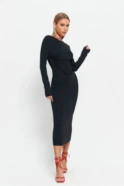 Solado Seam Detail Solid Long Sleeve Bodycon Midi Dress 8 Solado Seam Detail Solid Long Sleeve Bodycon Midi Dress -Solado Sales Shop jpeg d6129e2c ebe9 47c6 b1ec 4ef05e7abc65 1800x1800