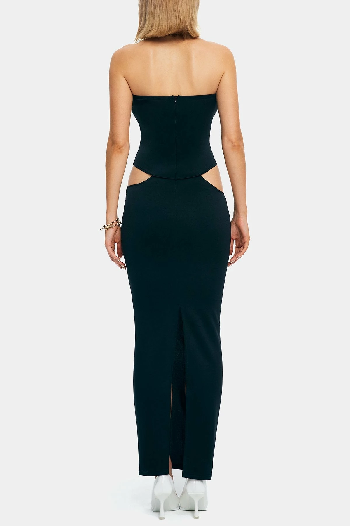 SOLADO Plunging Neck Cut Out Tube Maxi Dress 7 SOLADO Plunging Neck Cut Out Tube Maxi Dress - Image 7