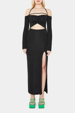 SOLADO Cold Shoulder Cut Out Split Hem Maxi Dress -Solado Sales Shop jpeg df891375 b659 479b b84d 4229e29bc6e8 1800x1800