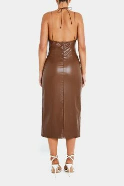 SOLADO Cross Front Keyhole Bodycon PU Leather Midi Dress -Solado Sales Shop jpeg dfb276d8 3b8a 45d3 9414 95914270f33d 1800x1800