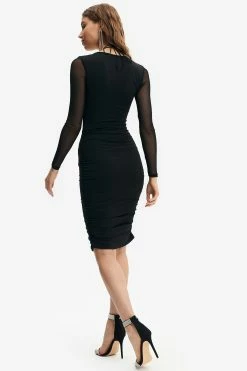Solado Square Neck Cut Out Mesh Splicing Midi Dress -Solado Sales Shop jpeg e10438af 7d80 4e10 bdf9 72f05dd0ebe1 1800x1800
