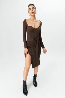 Solado Notched Neck Split Thigh Midi Dress -Solado Sales Shop jpeg e3414c1d a699 4562 ba3e 3f3167cd43ac 1800x1800