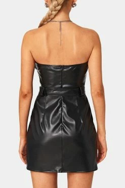 SOLADO Off Shoulder Cinched Waist PU Leather Mini Dress With Belt -Solado Sales Shop jpeg e8d46049 ca7d 4964 adf7 992dce66ec73 1800x1800