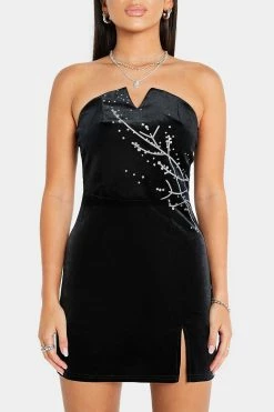 Solado Abstract Print Split Hem Tube Velvet Mini Dress -Solado Sales Shop jpeg e9fad818 dadd 4a60 aa92 fe8030080a30 1800x1800