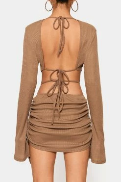 SOLADO Open Back Flared Sleeve Ruched Mini Dress -Solado Sales Shop jpeg eeff19b2 b381 4b69 b475 c6f9ef1c2dd9 1800x1800