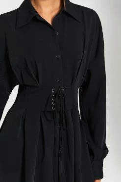 SOLADO Lace Up Cinched Waist Open Back Draped Mini Dress 11 SOLADO Lace Up Cinched Waist Open Back Draped Mini Dress -Solado Sales Shop jpeg f227fdf6 fcd1 4d6d ae0f f968f675d202 1800x1800