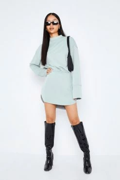 SOLADO Cinched Waist Split Hem Long Sleeve Mini Dress -Solado Sales Shop jpeg f374e990 bcce 4606 a3b4 dedb69ace5a9 1800x1800