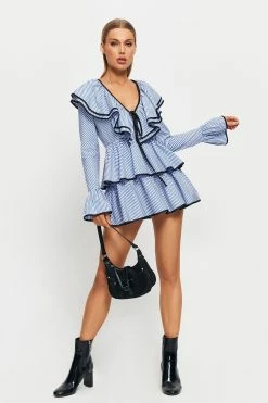 SOLADO Striped Print Colorblock Trim Ruffle Layered Mini Dress -Solado Sales Shop jpeg f557ad4e bf5c 45c0 b2eb 77163038fb61 1800x1800