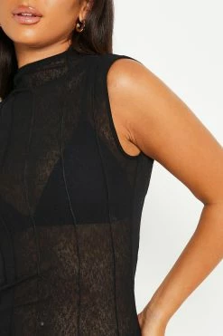 SOLADO Mock Neck Seam Detail Open Back Mesh Maxi Dress Without Underwear -Solado Sales Shop jpeg f984c002 1a0a 4d44 b3b2 59c576d5d78c 1800x1800